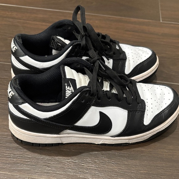 Nike Shoes - Nike Black and White Low-Profile Skate Shoes